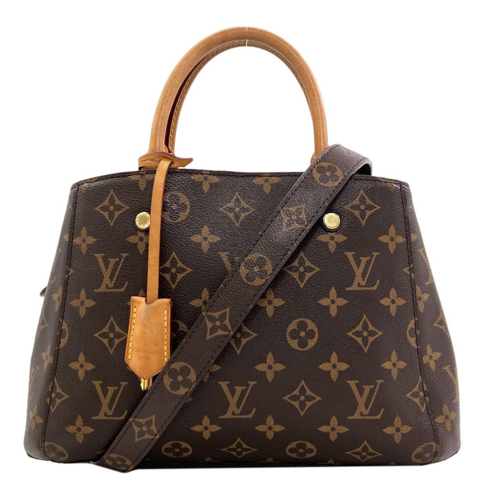 Louis Vuitton M41055 Montaigne BB Handbag, Monogram Canvas, Women's LOUIS VUI...